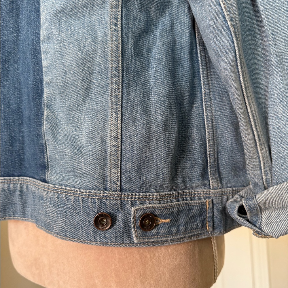 Paige Rowan Patchwork Denim Jacket - image 8